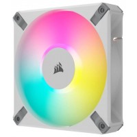 VENTILADOR CAJA CORSAIR AF ELITE SERIES AF120 RGB ELITE 120 MM FLUID DINAMIC/AIRGUIDE SINGLE PACK BLANCO CO-9050157-WW (Espera 4 dias)