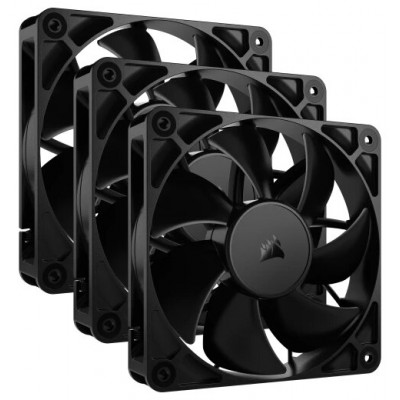 Corsair RS120 Carcasa del ordenador Ventilador 12 cm Negro 3 pieza(s) (Espera 4 dias)