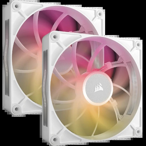 Corsair iCUE LINK RX140 MAX RGB Carcasa del ordenador Ventilador 14 cm Blanco 2 pieza(s) (Espera 4 dias)