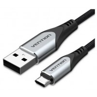 CABLE USB 2.0 A MICRO USB 1.5 M GRIS VENTION (Espera 4 dias)