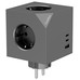 BASE DE 3 ENCHUFES 2xUSB-C PD + USB-A NEGRO COOLBOX (Espera 4 dias)