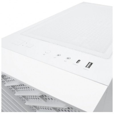 Coolbox Caja Gaming ATX GA300 GRIDLINE White