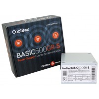 FUENTE ALIMENTACION 500W COOLBOX 500GR-S 3SATA 8CM SFX (Espera 4 dias)