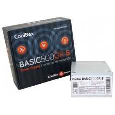 FUENTE ALIMENTACION SFX 500W COOLBOX BASIC 500GR-S OEM