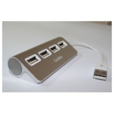 HUB COOLBOX ALU-2 4 PUERTOS USB 2.0 Aluminio (Espera 4 dias)