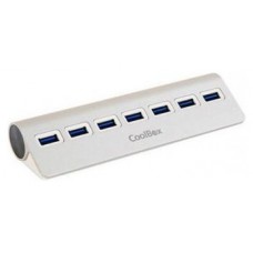 HUB COOLBOX ALU-3 7 PUERTOS USB3.0-Desprecintados (Espera 4 dias)