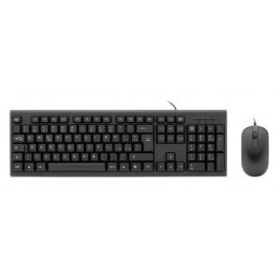 COMBO TECLADO/RATON COOLBOX KTR-02UIT USB NEGRO (Espera 4 dias)