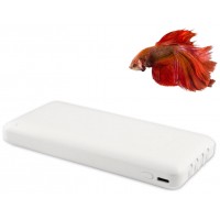 POWER BANK UNIVERSAL 10000mAh USB-C WHITE + CABLES COOLBOX (Espera 4 dias)