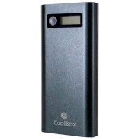 POWERBANK COOLBOX 20100MAH QC3.0 PD 45W NEGRO 1X USB-C Y 2X USB (Espera 4 dias)