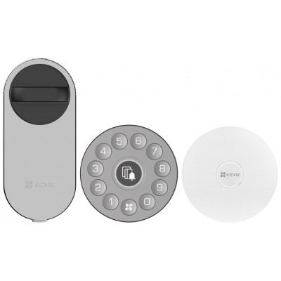 MANILLA INTELIGENTE EZVIZ SMART LOCK PACK WITH KEYPAD/HUB