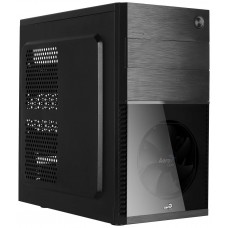 Caja Microatx Aerocool Cs-105 Ventilador Frontal Negro