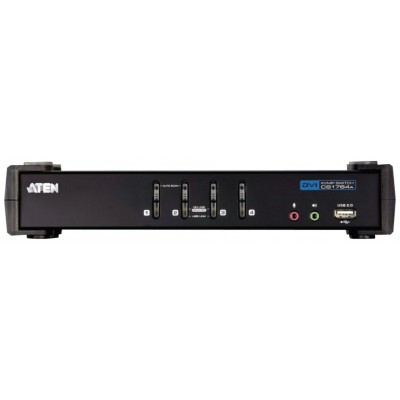 Aten CS1764A interruptor KVM Negro (Espera 4 dias)