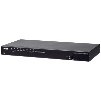 ATEN Switch KVM USB 3.0 4K DisplayPort de 8 puertos (Espera 4 dias)