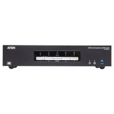 ATEN SWITCH KVMP 4-PORT USB TRUE 4K DISPLAYPORT KVM SWITCH W (Espera 4 dias)