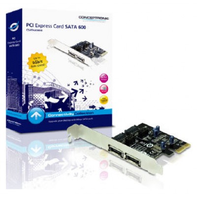 Controladora Pcie Conceptronic Csata600exi Sata-3