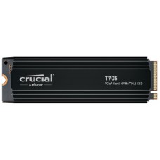 CRUCIAL T705 4TB PCIE 5 SSD W/HEATSINK