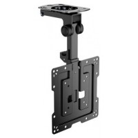 AISENS - SOPORTE DE TECHO GIRATORIO, PLEGABLE PARA MONITOR/TV 20KG DE 19-43, NEGRO