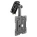 AISENS - SOPORTE DE TECHO GIRATORIO, PLEGABLE PARA MONITOR/TV 20KG DE 19-43, NEGRO