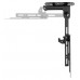 AISENS - SOPORTE DE TECHO GIRATORIO, PLEGABLE PARA MONITOR/TV 20KG DE 19-43, NEGRO