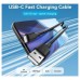CABLE USB-C A USB-A 0.25 M NEGRO VENTION (Espera 4 dias)