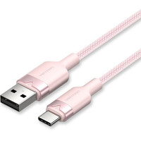 CABLE USB-C A USB-A TRENZADO 2 M ROSA VENTION (Espera 4 dias) CABLE USB-C A USB-A TRENZADO 2 M ROSA VENTION (Espera 4 dias)