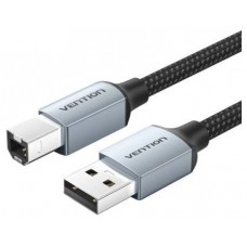 CABLE USB 2.0 IMPRESORA TIPO USB A/M-B/M 1.5 M GRIS VENTION (Espera 4 dias)