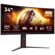 MONITOR GAMING AOC CURVO WQHD 180Hz CU34G4 (Espera 4 dias) MONITOR GAMING AOC CURVO WQHD 180Hz CU34G4 (Espera 4 dias)