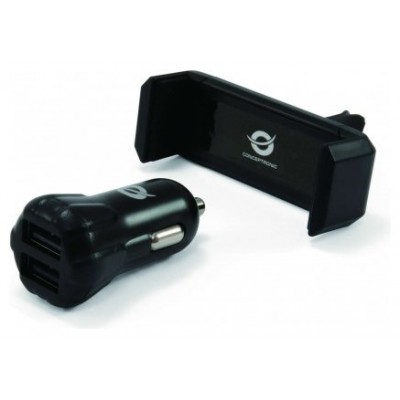 Cargador De Coche Conceptronic 5v 2xusb Para Coche