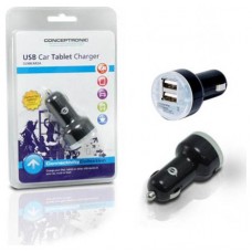 Cargador De Coche Conceptronic 5v 2xusb Para Coche