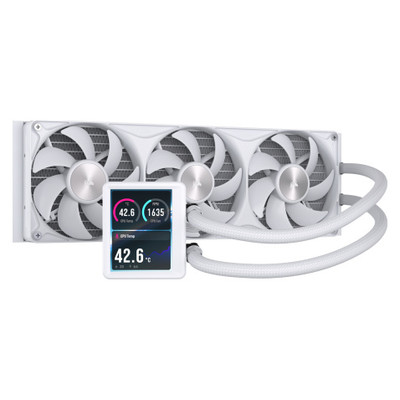 VENTI. CPU CORSAIR NAUTILUS II 360 RS LCD WHITE 360MM RADIATOR LIQUID CPU COOLER CW-9061054-WW (Espera 4 dias)