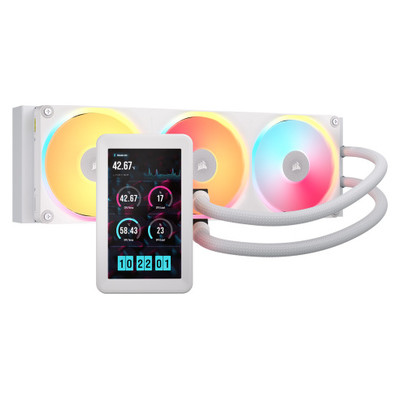 VENTI. CPU CORSAIR ICUE LINK TITAN II 360 ULTRA LX LCD WHITE 360MM RADIATOR LIQUID CPU COOLER CW-9061058-WW (Espera 4 dias) VENTI. CPU CORSAIR ICUE LINK TITAN II 360 ULTRA LX LCD WHITE 360MM RADIATOR LIQUID CPU COOLER CW-9061058-WW (Espera 4 dias)