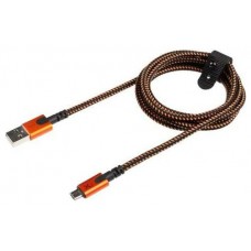 CABLE USB-A A MICROUSB 1.5M NEGRO/NARANJA XTORM (Espera 4 dias)