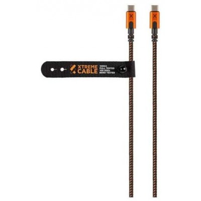 CABLE TYPE-C A TYPE-C PD 1.5M NEGRO/NARANJA XTORM (Espera 4 dias)