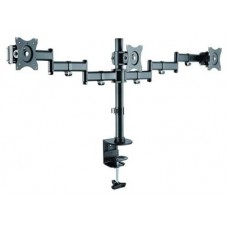 Tooq DB1327TN-B Soporte Monitor Mesa 3Brazos 13-27