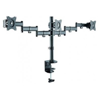 Tooq DB1327TN-B Soporte Monitor Mesa 3Brazos 13-27