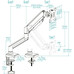 SOPORTE TOOQ DB1334TNR-W SOPORTE TOOQ DB1334TNR-W