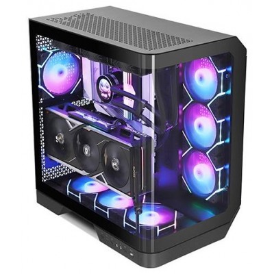 CAJA SEMITORRE ATX DY570 RGB NEGRO DARKFLASH (Espera 4 dias)