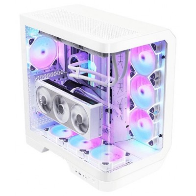 CAJA SEMITORRE ATX DY570 RGB BLANCO DARKFLASH (Espera 4 dias)