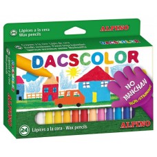 ESTUCHE 24 CERAS DE COLORES DACSCOLOR DACS DC050295 (Espera 4 dias)