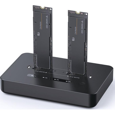 DOCK GEMBIRD DD2-U3M2 USB-C USB-C GRIS
