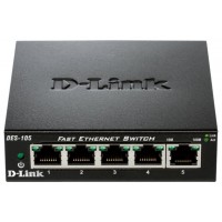 SWITCH NO GESTIONABLE D-LINK DES-105 5P ETHERNET