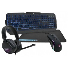 COMBO TECLADO/RATON/AURICULARES/ALFOMBRILLA COOLBOX (Espera 4 dias)