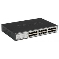 D-LINK SWITCH 24 PUERTOS 10/100/1Gbit RACK (Espera 4 dias)