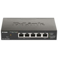 D-LINK SWITCH 5 PUERTOS 10/100/1Gbit PoE EASYSMART (Espera 4 dias)