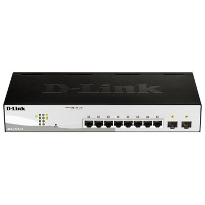 SWITCH GIGABIT 10 PUERTOS DGS-1210-10 D-LINK (Espera 4 dias)