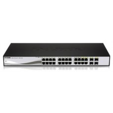 D-LINK SWITCH 24 PUERTOS 10/100/1Gbit w/4 Combo 1000BaseT/SFP (Espera 4 dias)