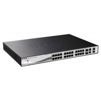 D-LINK SWITCH 28 PUERTOS 10/100/1Gbit w/2 Combo 1000BaseT/SFP PoE (Espera 4 dias)