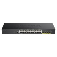 D-LINK SWITCH 24 PUERTOS 10/100/1Gbit w/4 10Gbit. SFP+ (Espera 4 dias)