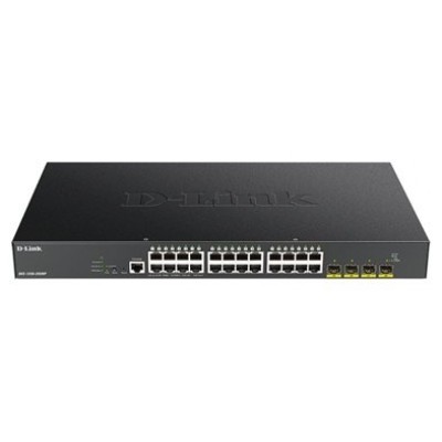 SWITCH SEMIGESTIONABLE D-LINK DGS-1250-28XMP/E 24-PORT GIGA POE, 4X10G SFP+ (Espera 4 dias)