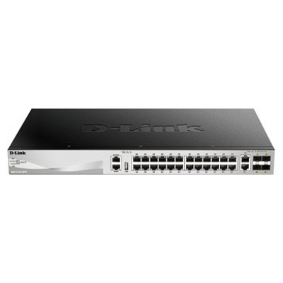 SWITCH GESTIONABLE L3 D-LINK STACKABLE